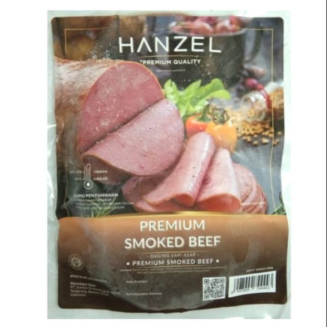 

Hanzel Smoke Beef isi 12 slice 200 gram