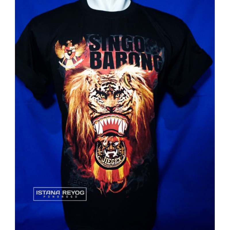 KAOS BUDAYA BARONG ORIGINAL PONOROGO JIEGEX BR004