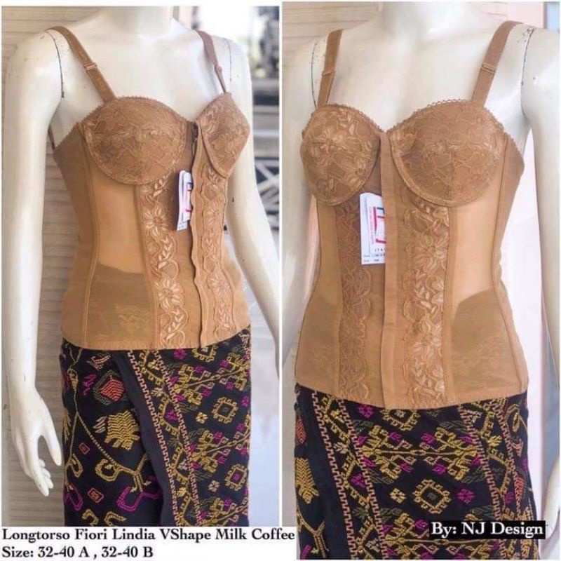 Longtorso fiori lindia v shape annabelle sazkia stella