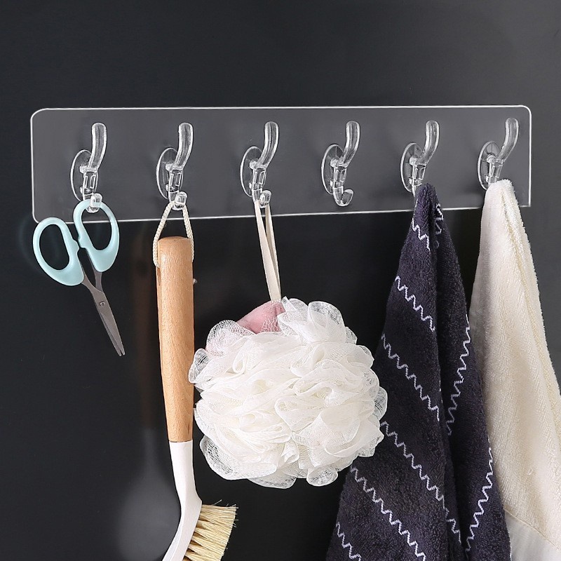 BUY 1 GET 1 Wall Hanger Hook 5 Kait Gantungan Serbaguna