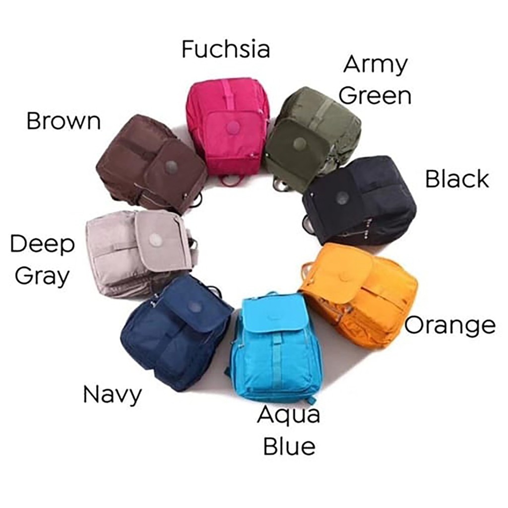 GUDIKA 5009 | Backpack Waterproof Wanita Tas Ransel Laptop Anti Air Import Original | Ransel Cewek | Ransel Perempuan | Tas Wanita
