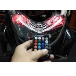 Lampu Led RGB T10 Remot Lampu Motor Lampu Mobil Lampu Led Senja Lamu Senja Remot Lampu Senja Remot Mobil-2