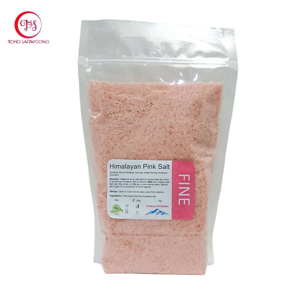 Garam Himalaya 500 gr - Natural Himalayan Pink Rock Salt - Himsalt