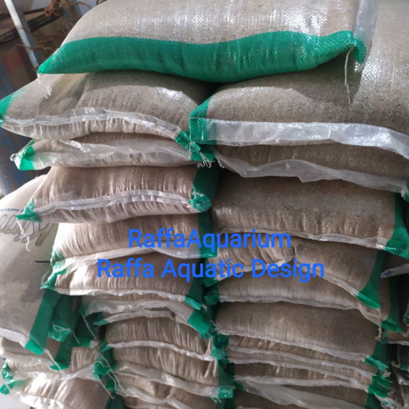 Pasir Bali Karungan Pasir Aquarium Pasir Ikan Hias 1 Karung