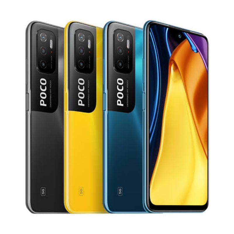 Hp Xiaomi poco M3 pro 5g ram 6/128gb 4/64gb Poco M4 Pro Ram 8gb Rom 256gb garansi resmi tam-Poco M3 pro 5g 4/64