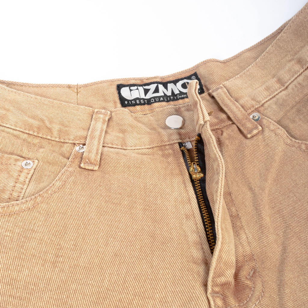 Gizmo Celana Jeans Reguler Khaki Basic Denim Jeans Standar