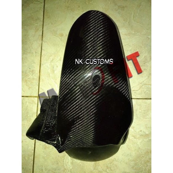 spakbor belakang xmax carbon Yamaha Xmax Rear Hugger xmax Carbon Kevlar