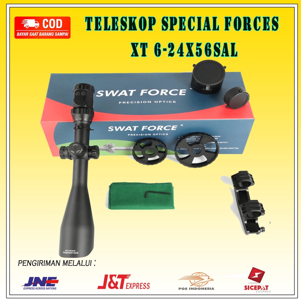 Teleskop Senapan Special Forces XT 6-24x56SAL