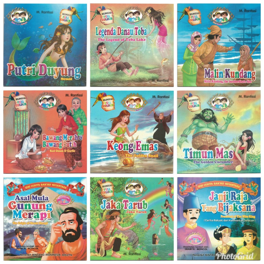 Jual Buku Anak, Buku Cerita Bergambar Seri Cerita Rakyat Nusantara buku