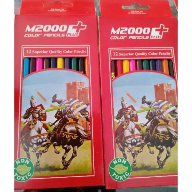 

Pensil Warna M2000 12 Warna Panjang