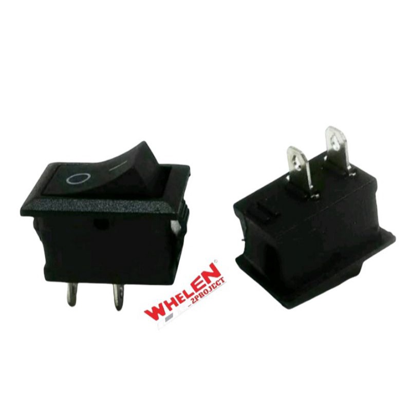 rocker switch 2 Pin saklar 2 kaki karaoke
