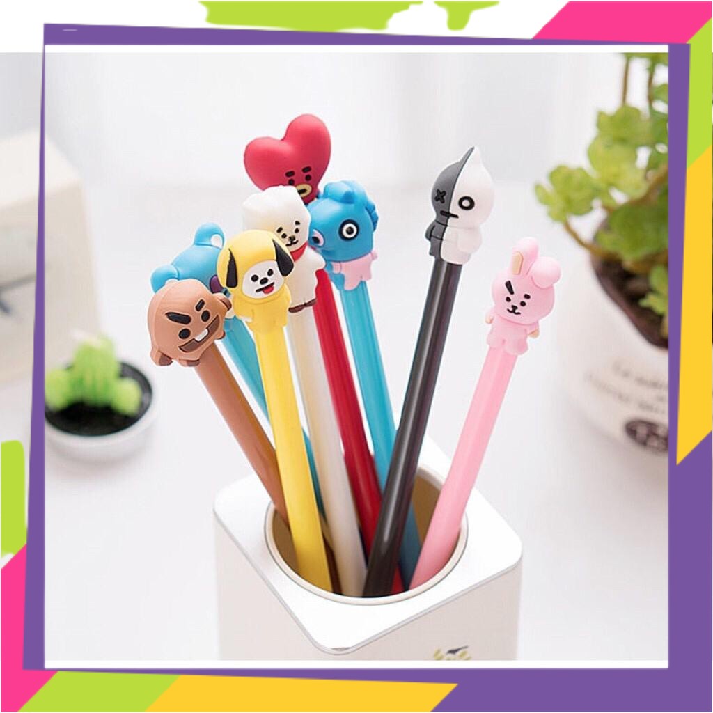 

[ BEST SELLER ] apriio – D6009 Pulpen Fancy Pena Karakter BT21 Perlengkapan Sekolah