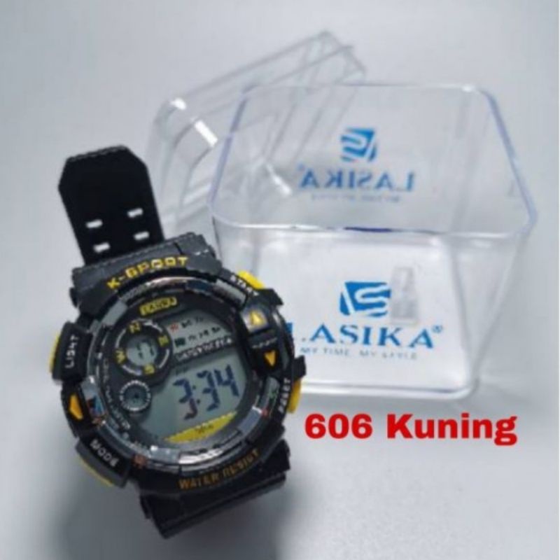 Jam tangan Jumbo pria wanita Anti air incloude Box