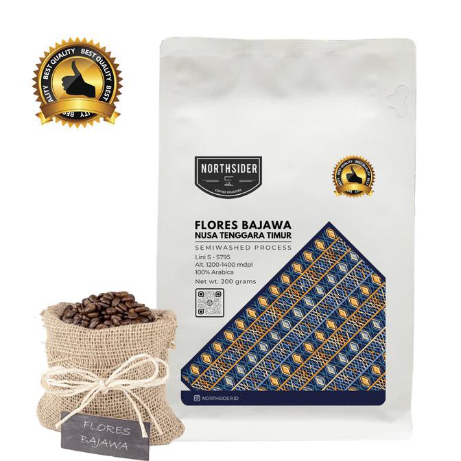 

BIJI KOPI ARABICA FLORES BAJAWA WASHED - 200GR NORTHSIDER COFFEE - BIJI KOPI