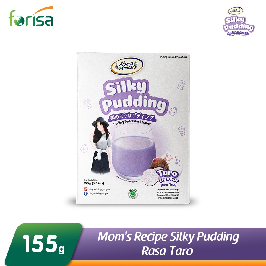 Jual Moms Recipe Silky Pudding Rasa Taro 155 Gr Shopee Indonesia