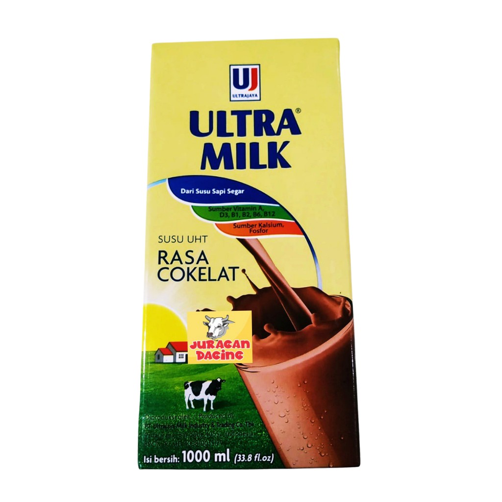 

Susu Ultra Milk Cokelat 1000 ml