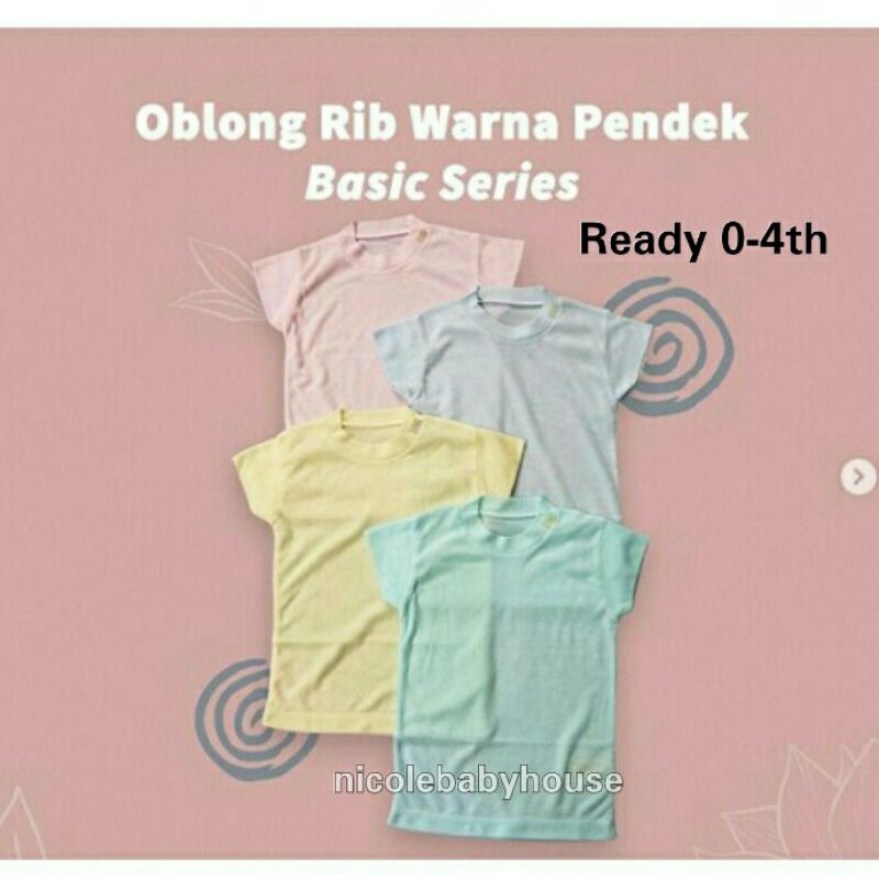 NARY BAJU OBLONG TIPIS WARNA BAHAN ADEM