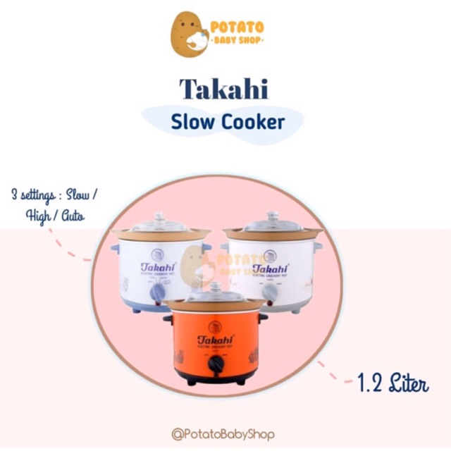 Takahi - Slow Cooker 1.2 L