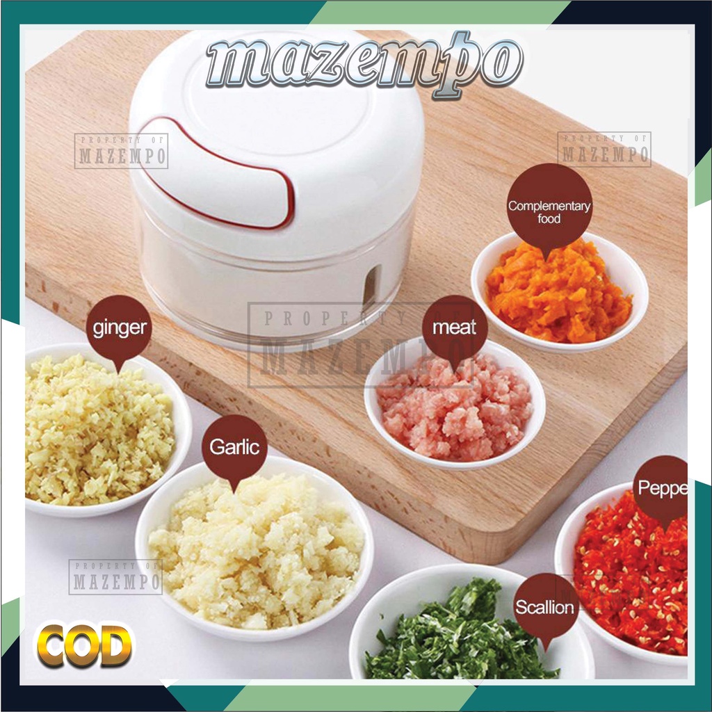 Mini Food Chopper  Blender Tangan Mini  Speedy Chopper Mini  Blender Tarik Mini