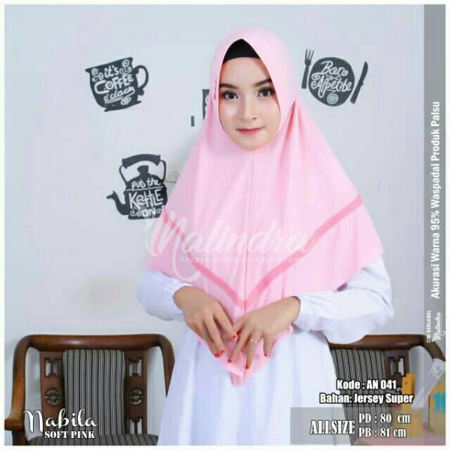Hijab jilbab instan Nabila by Nalindra Hijab