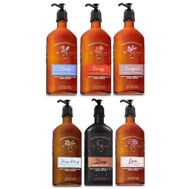 BBW Bath & Body Works Aromatherapy Body Lotion