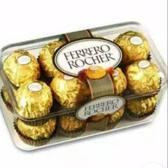 

#promo#murah#Ferrero Rocher Chocolate T-16 200gr Coklat bentuk bulat