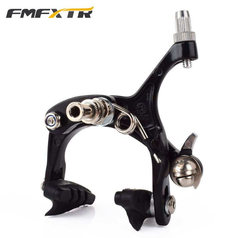 FMFXTR U brake Set Sepeda Depan Belakang Double Pivot U Brake Dual Pivot Aluminum Alloy