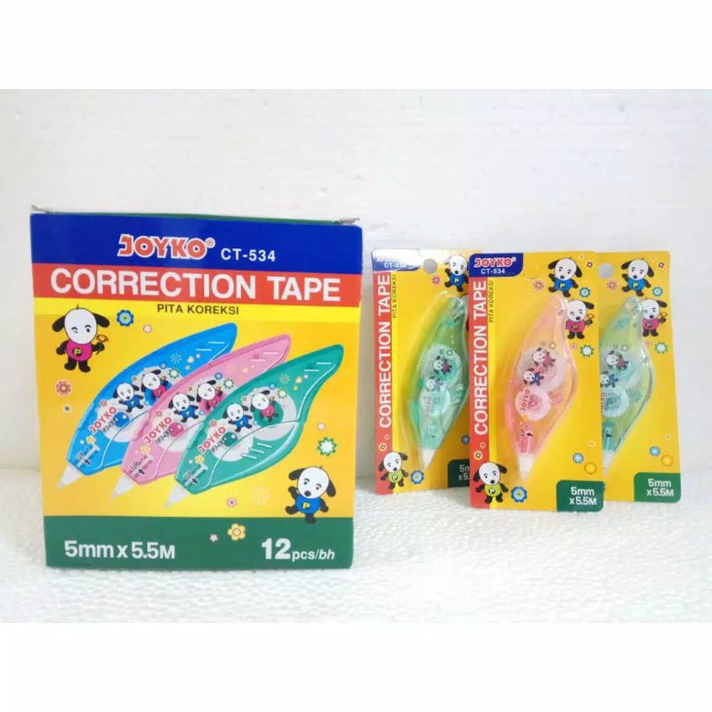

Tipex/Correction Tape Roll Joyko CT534 (PCS)
