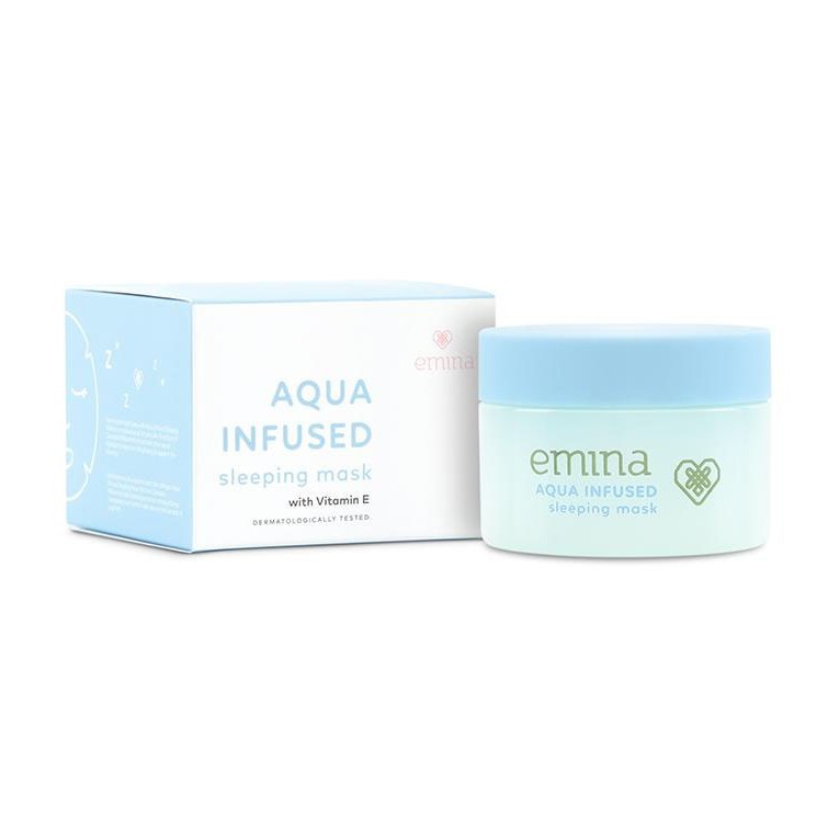 ☘️ CHAROZA ☘️ Emina Aqua Infused Sleeping Mask 30 GR