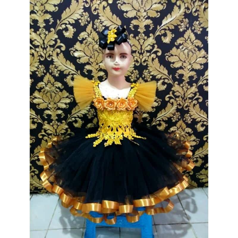 GAUN PESTA ANAK PEREMPUAN  MEWAH