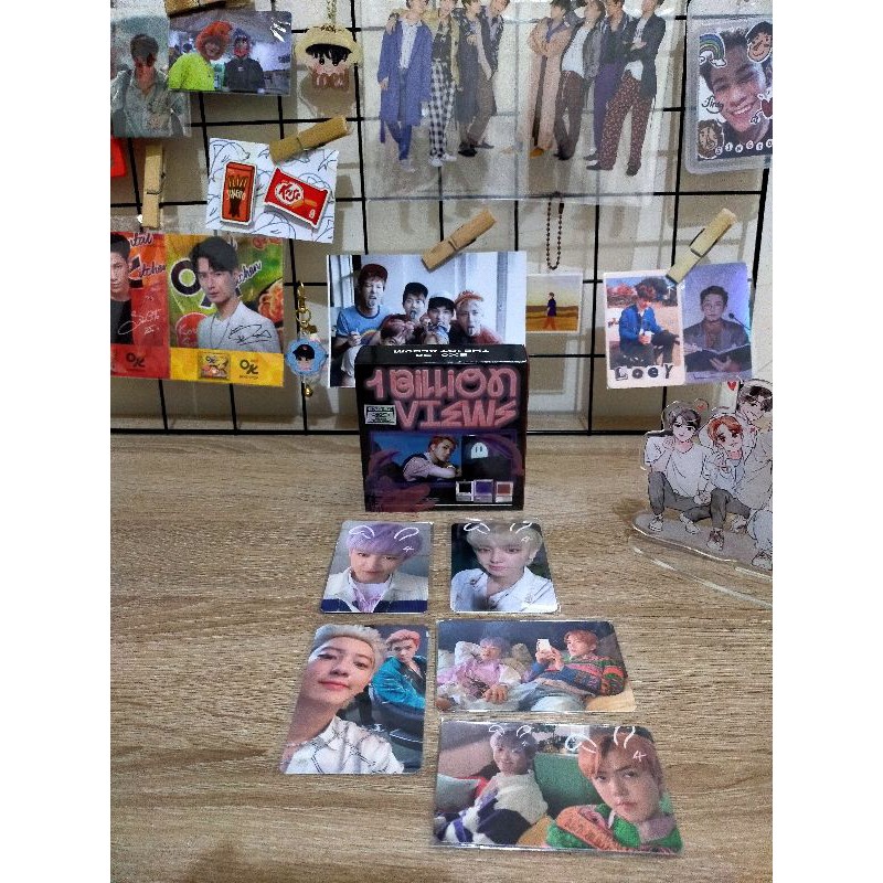 (BOOKED) OFFICIAL KIHNO EXO SC 1 BILLION VIEWS OCEAN VER WITH PHOTOCARD PARADISE PARK VER