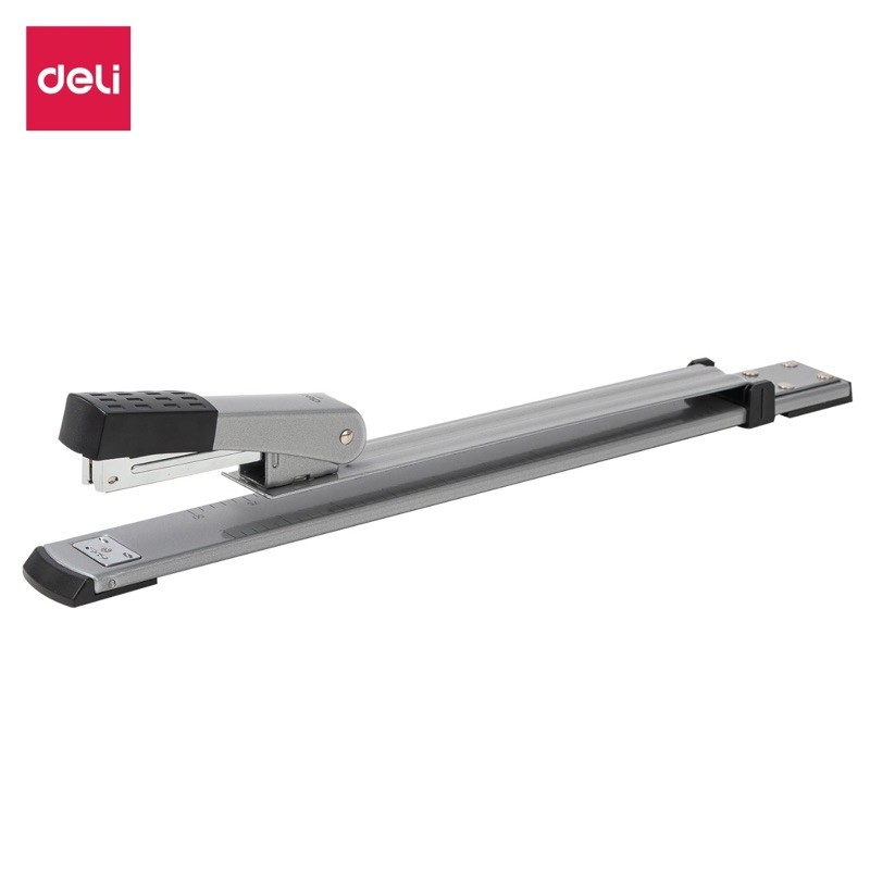 

Stapler Deli-Staples-Jilid Buku-Long Reach Metal 25 sheets E0334