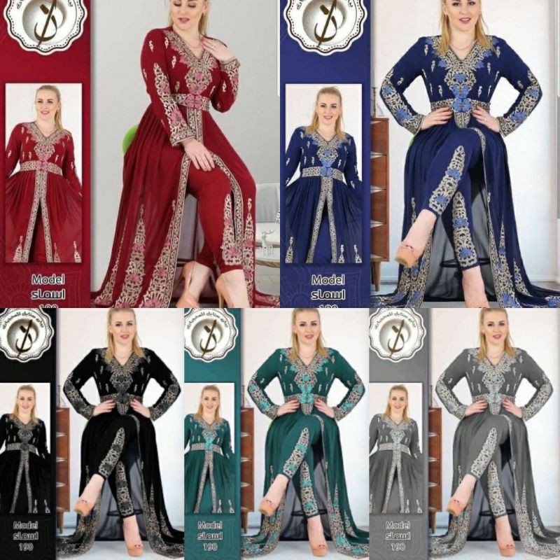 KZ_ set ZR parisian / set baju india / set baju pesta india