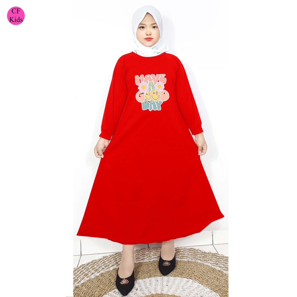 Gamis Anak Perempuan DTF Good Day CF Kids