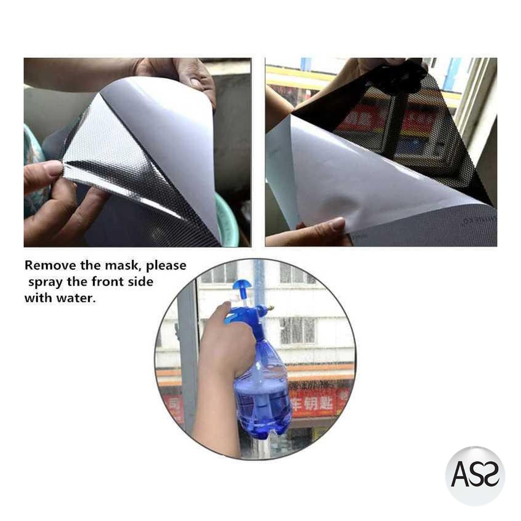 ASS Shop - Stiker Sun Shade Kaca Jendela Mobil UV Protect - TTWO