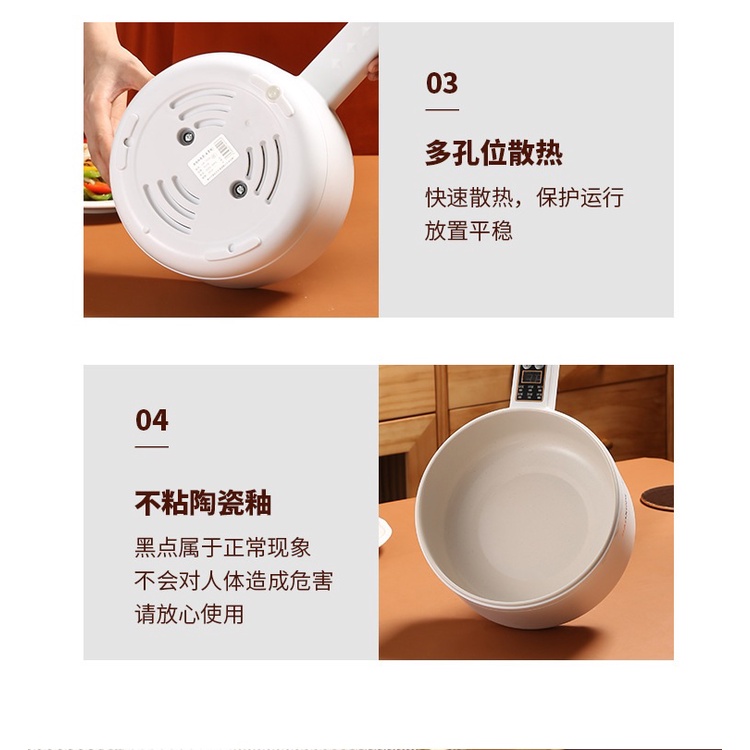 Electric Multifunction Cooker Steamer HX-700A - Panci Steamer Elektrik