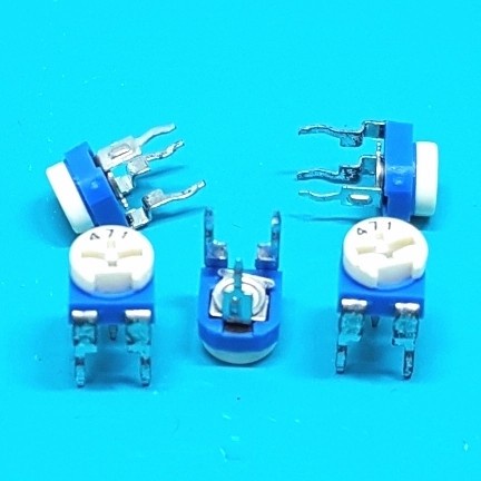 470 Ohm 471 Variable Resistor Trimpot VR Trimmer Plastic Biru