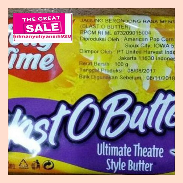 

S50Mra Promo Popcorn Jolly Time " Blast O Butter" Ret05Vh
