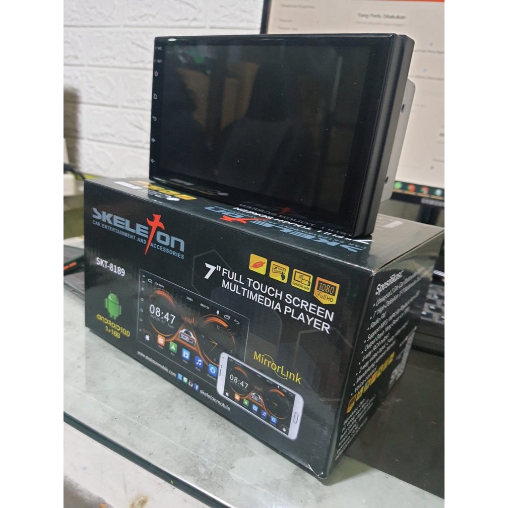 Tv mobil HEADUNIT ANDROID SKELETON 9inch / 10inch VOICE COMAND