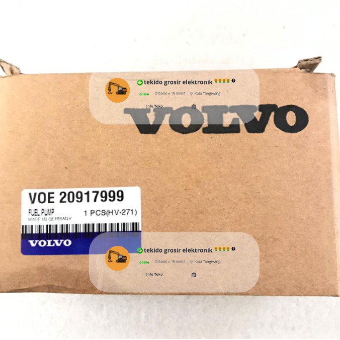 Fuel pump volvo EC210 EC140 VOE20917999 VOE 20917999