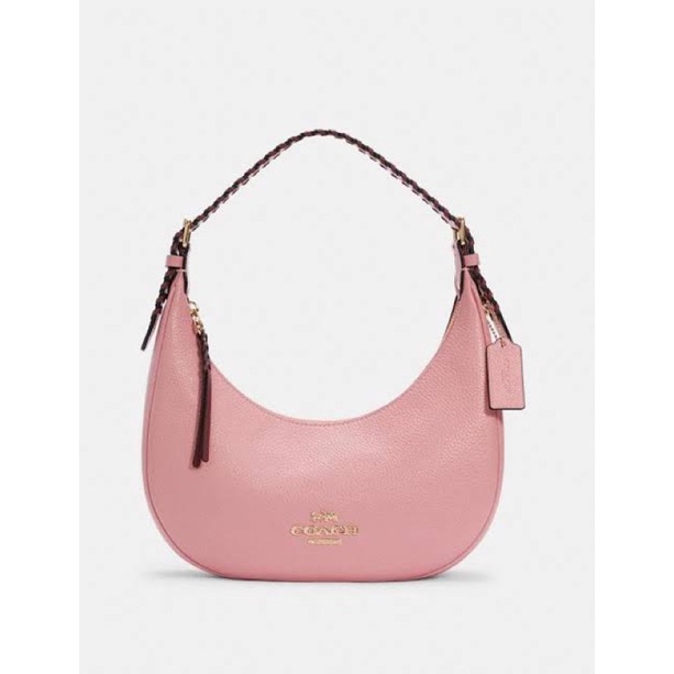 Coach Bailey Hobo with Whipstitch Pink