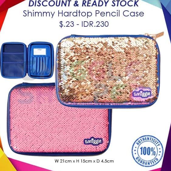 

TERMURAH Smiggle ORI Shimmy Hardtop Pencil Case/TEMPAT PENSIL AESTHETIC/TEMPAT PENSIL ANAK PEREMPUAN/TEMPAT PENSIL LUCU/TEMPAT PENSIL 3D/TEMPAT PENSIL TRANSPARAN/TEMPAT PENSIL LUCU/TEMPAT PENSIL KOREA/TEMPAT PENSIL KAIN/TEMPAT PENSIL KALKULATOR