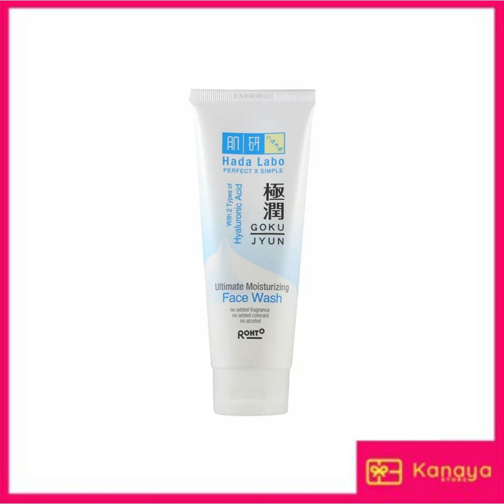 (BISA COD) Hada Labo Gokujyun Ultimate Moisturizing Face Wash