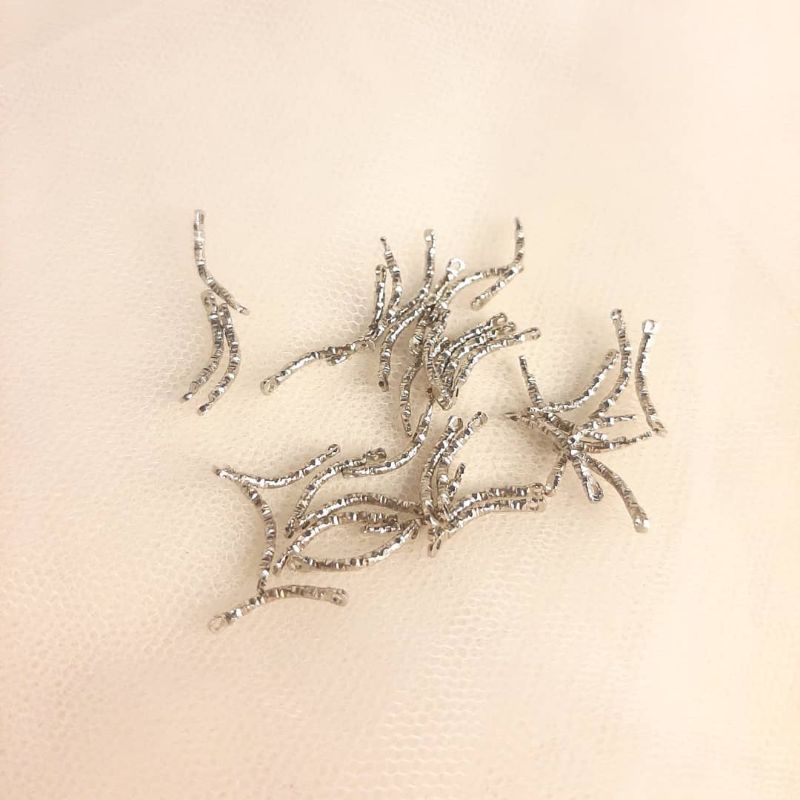 PAKU ULIR 15 mm LILIT LENGKUNG 2 DUA LUBANG 1,5 cm DIY CRAFT