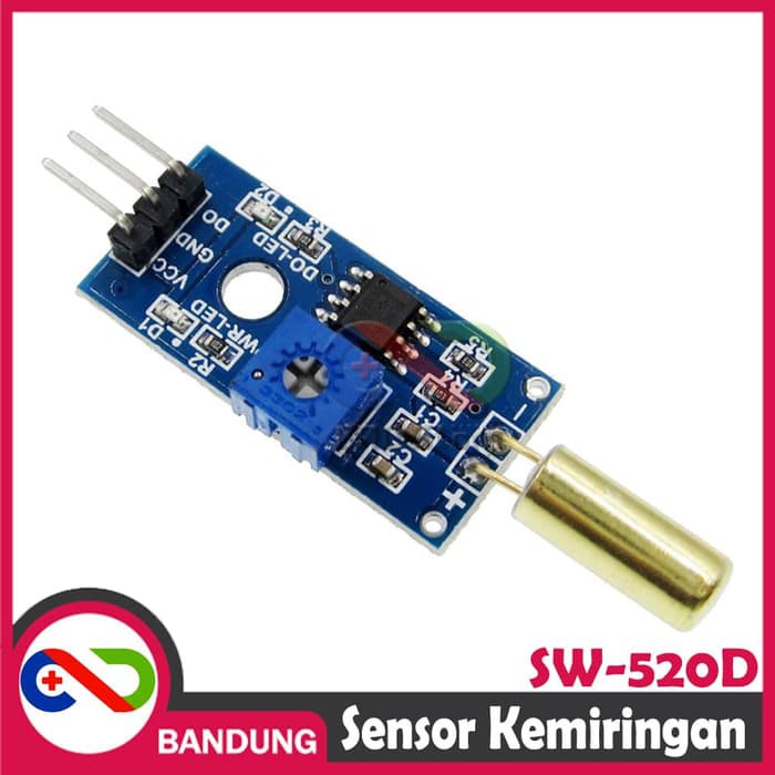 SW-520D SW520D ANGLE TILT KEMIRINGAN 3 PIN SWITCH SENSOR MODULE