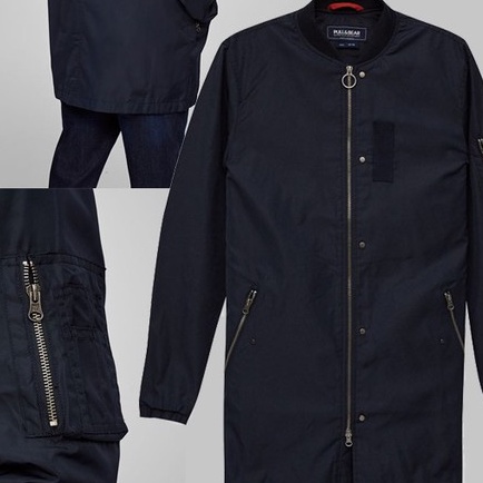 Jaket Pria (PNB LONG NAVY COAT)