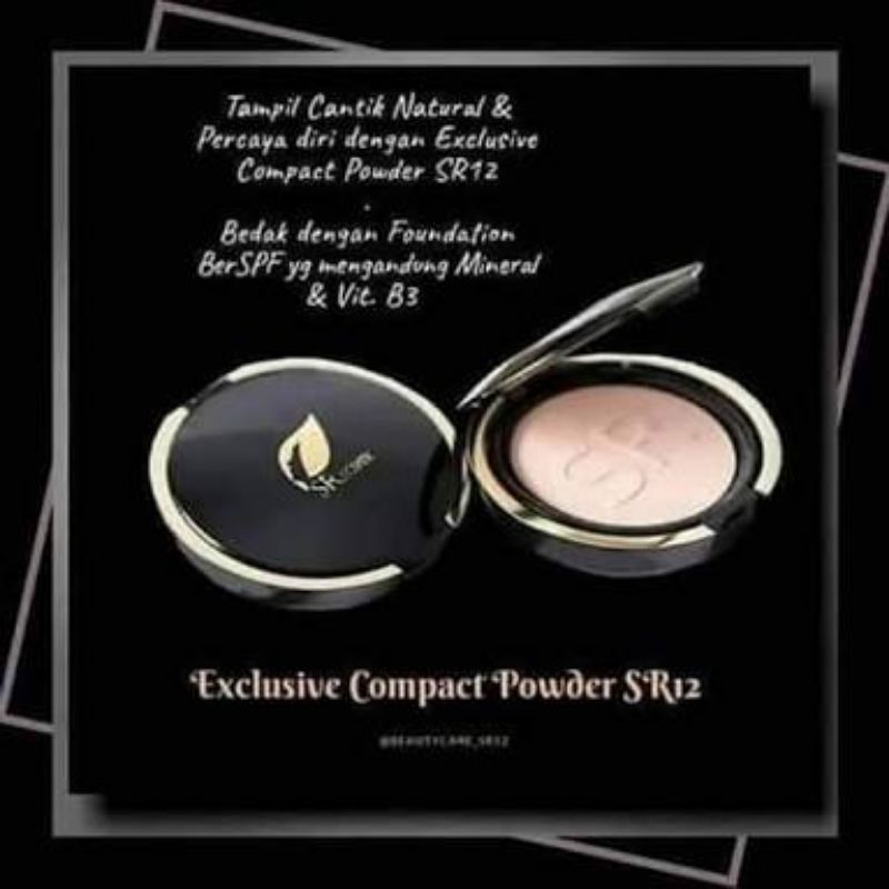 COMPACT POWDER SR12/BEDAK PADAT EXCLUSIVE LD FORCE