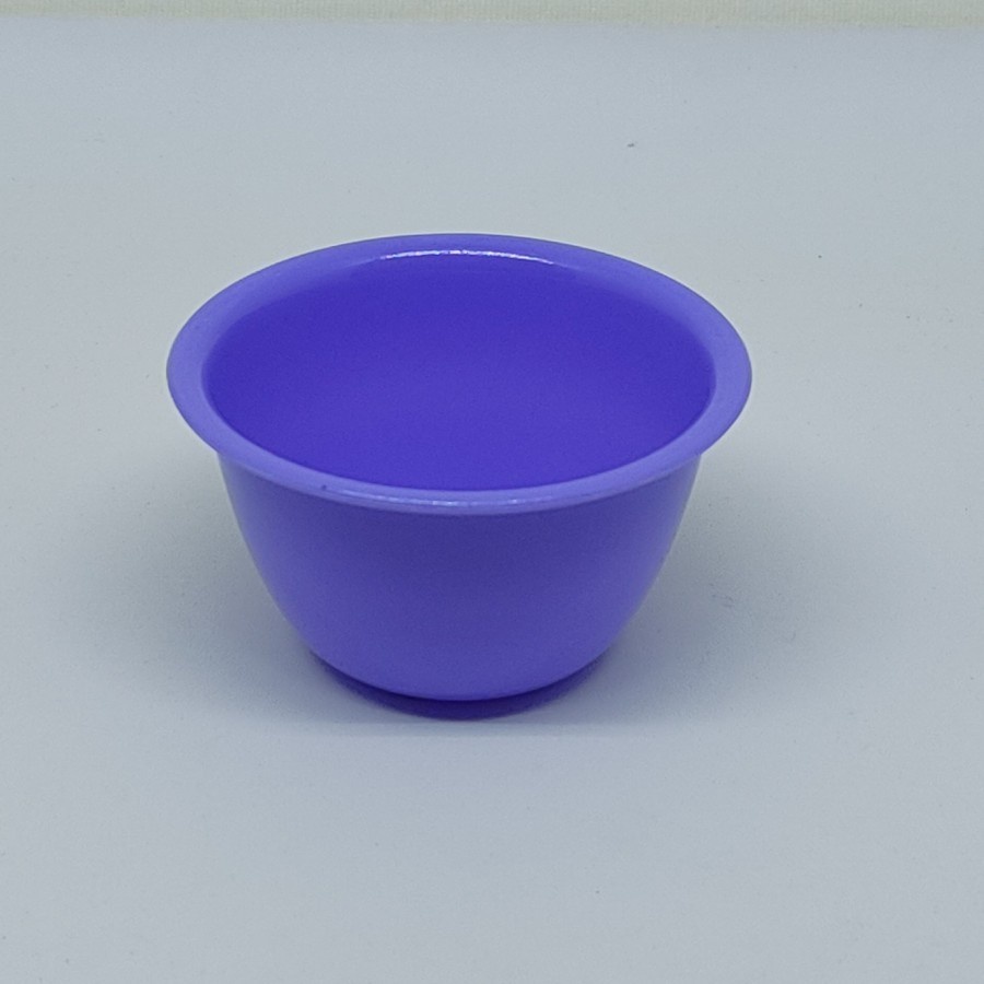 Alat Medis Alkes Violet Iodine cup Kom Bulat Plastic  80 / 60 mm |Tray Medis |Tray Operasi|Gudang Medis