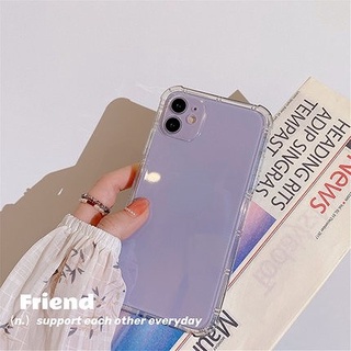 Soft Case Silikon TPU Transparan Shockproof Untuk iPhone 14 13 12 11 Pro Max Mini XR XS Max 8 7 6 6s Plus SE 2020