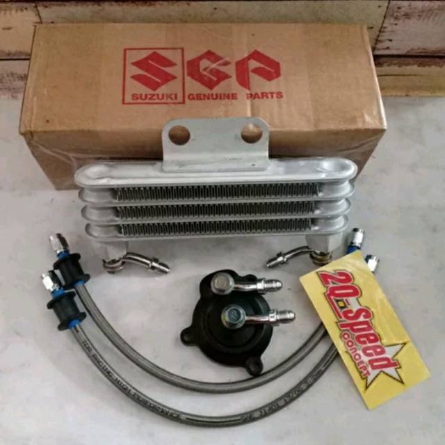 Oil cooler pendingin oli mx new & king